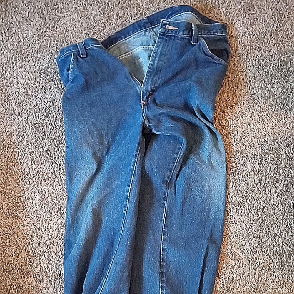 Rustler blue jeans 38/30